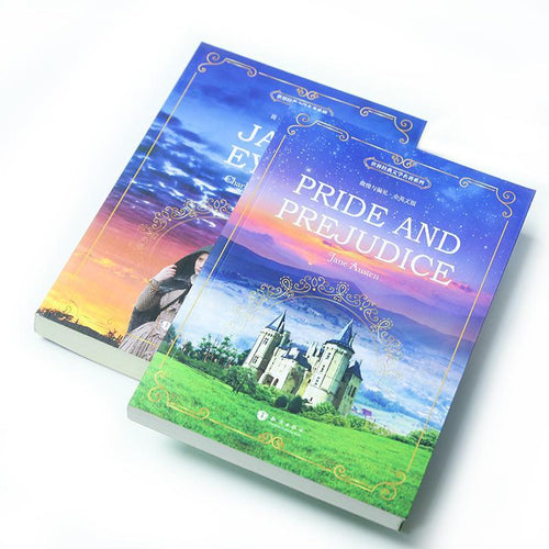 New Arrival Pride and Prejudice Jane Eyre English book for adult student